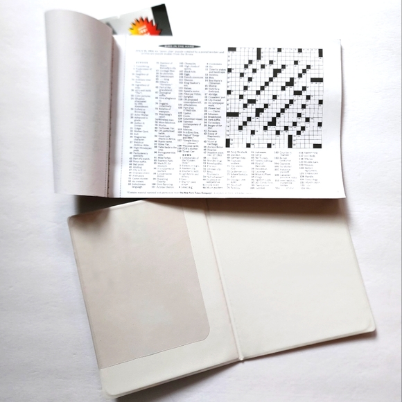 New York Times Crossword Puzzle Books Set of 2 - Picture 8 of 8